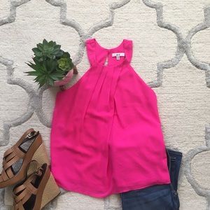 Bright Fuchsia Dressy Tank